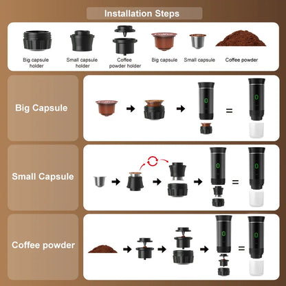 MACHINE A CAFE NESPRESSO PORTABLE